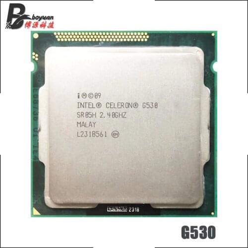 Intel Celeron G530 2.4 GHz Dual-Core CPU Processor 2M 65W LGA 1155