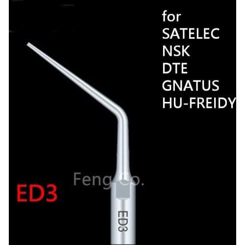 ED3 Dental Ultrasonic Scaler Tips Scaling Endo Perio Fit SATELEC NSK DTE GNATUS HU-FREIDY Handpiece Dentist Teeth Whitening