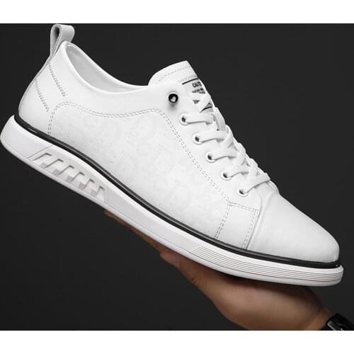 Luxury Microfiber Mens Shoes Outdoor Breathable Mans Casual Shoes Hand Sewing Upper Sports Sneakers Shoes Flat Shoes For Men