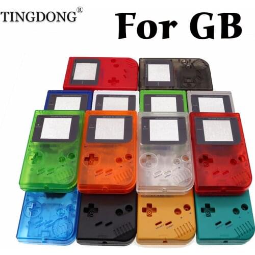 NEW For Game Boy Classic Game Replacement Case Plastic Shell Cover for Nintendo GB Console housing For GB Case