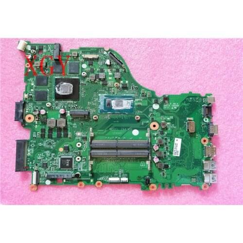 Original FOR Acer E5-575 E5-575G Motherboard DAZAAMB16E0 i5-7200U SR2ZU N16P-GT-A2 100% perfeito trabalho