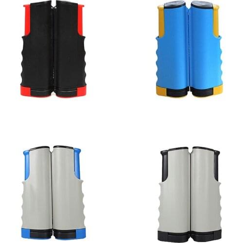 Table Tennis Net Portable Anywhere Retractable Ping Pong Post Net Rack For Any Table for wholesale Drop Shipping