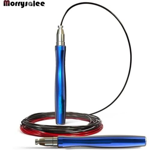 Bearing Jump Rope Excercise Fitness Workout Light Skipping Ropes Metal Speed Crossfit Gym Training men and women Equipment