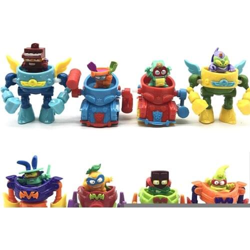 Super Zings superzings Series 3 Superbots robot Figures ToyCollection Dolls Toys(doll random)