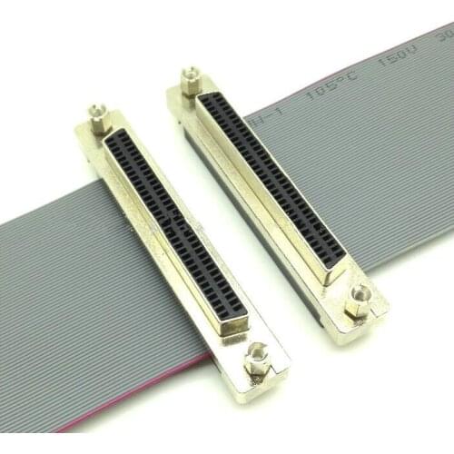 High Quality 50cm length SCSI 68pin Power Extension Cable SCSI 68P Female to 68 Pin Female Cable