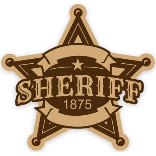 Sheriff Star 1875 Sticker Plane Extreme
