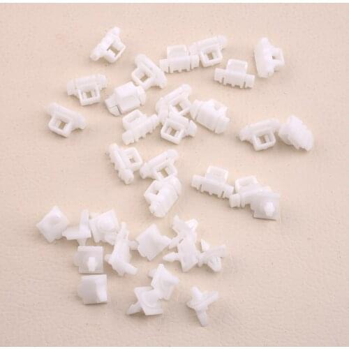 35Pcs/Set Car Door Quarter Panel Moulding Trim Clip Clamp Fairing Fit for Mercedes Benz W124 S124 W201 A124 C124 A0019884981