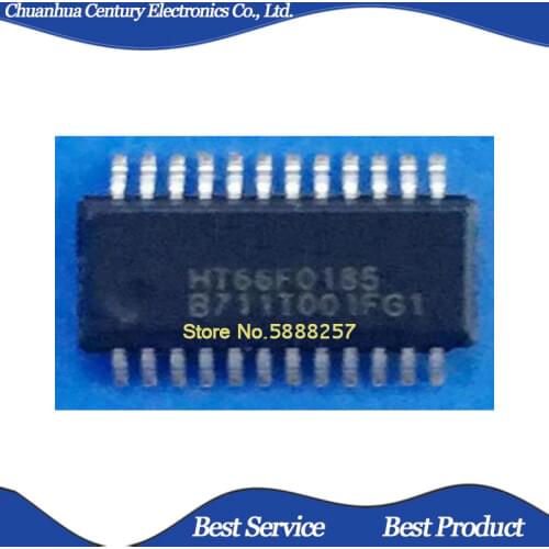 2 pcs/lot HT66F0185 SSOP24 Original and New In Stock