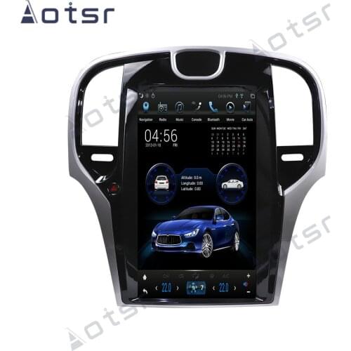 AOTSR Android 9 Car Radio Coche For Chrysler 300C 2013 - 2019 Multimedia Player GPS Navigation DSP CarPlay IPS PX6 AutoRadio