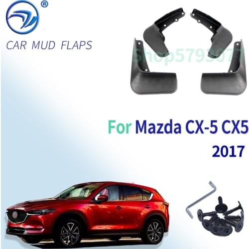 Mud Flaps for Mazda CX-5 CX5 2017 Car Fender Flares Mudguards Mudflaps Splash Guards Accessories