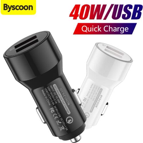 Byscoon Car Mobile Phone Chargers