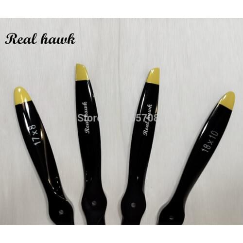 16x6/16x7/16x8/16x10 CCW or CW Wooden Propeller High Quality For Scale RC Gas Airplane Model Quadcopter Multicopter