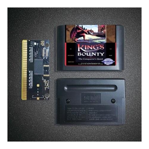 Kings Bounty - 16 Bit MD Game Card for Sega Megadrive Genesis Video Game Console Cartridge