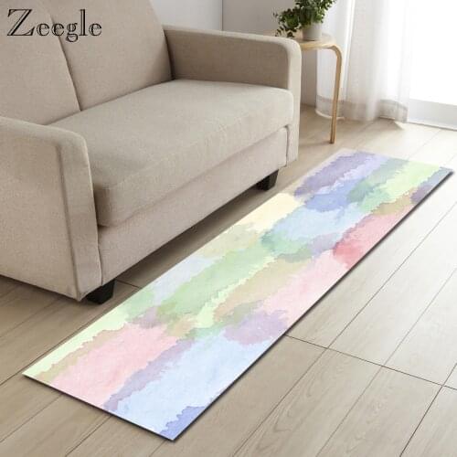 Zeegle Rugs and Carpets for Living Room Anti Slip Kitchen Floor Mat Absorbent Sofa Yoga Carpet Foot Mat Luxury Home Decor Rug