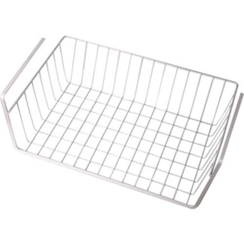 Kitchen Cabinet Partition Hanging Basket Closet Storage Rack Storage Rack Dormitory Desk Hanging Rack Shelf Storage Basket