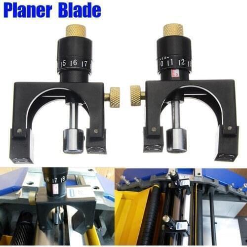 2PCS Calibrator Setting Magnetic Adjust Planer Jointer Sharpener Setting Jig Gauge Adjusta