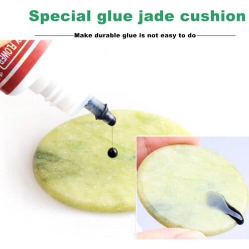 Mini Eyelashes Extensions Jade Stone Dropshipping Green Delicate Durable Useful False Eye Lashes Glue Pad Holder Makeup Tools