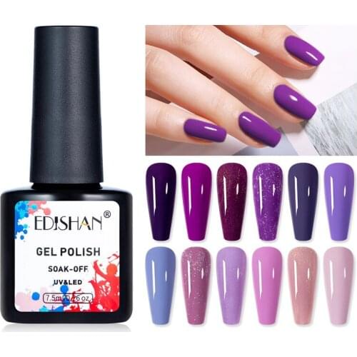 New Nail Polish Varnish Pure Series 12colors New UV Gel Nail Polish Nails Art Manicure Nails Semi Permanent Nail Art