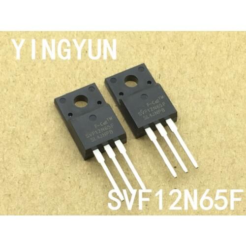 10PCS/LOT SVF12N65F 12N65 FQPF12N65 CS12N65 12A650V New original