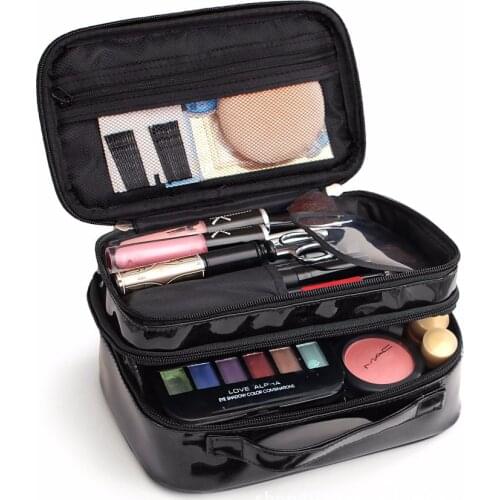 OLOEY Black Cosmetic Bags