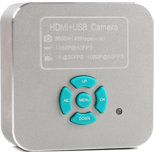 1080P 36MP 2K USB HDMI Industrial Electronic Digital Video Microscope Camera TF Video Recorder For Phone PCB Repair Soldering