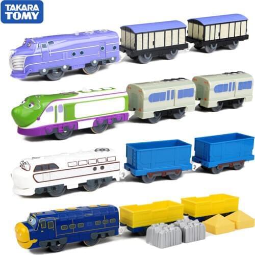 TAKARA TOMY Plarail Electric Train with Carriages Track Car Model Toys Railway Children Gifts