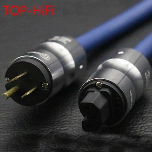 TOP-HiFi Audio Grade Supper 5NCopper Multi Conductor FP-3TS20 Krell US/EU Socket Amplifier Player AC Power Wire Cord Cable