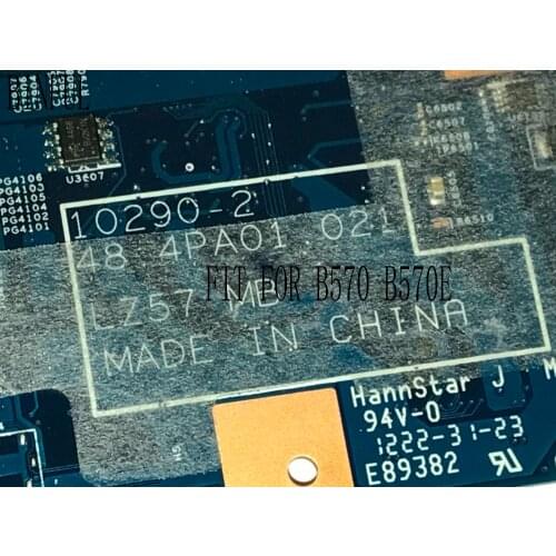 AVAILABLE 48.4PA01.021 LAPTOP MOTHERBOARD FOR LENOVO B570 V570C NOTEBOOK , WITH VIDEO CARD N12M-GS-B-A1 FULL FUNCTIONS