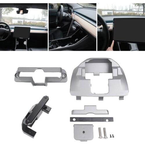 Screen Rotating Holder Center Navigation Screen Rotation Mount Holder For Tesla Model 3 2017-2021