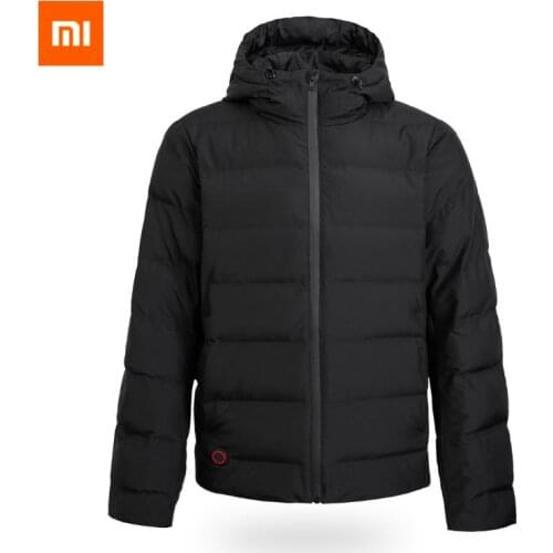 Xiaomi Cotton Smith Graphene Intelligent Temperature Control Thermal Blue Clothing 4 Gear Temperature Control Heating Down Coat