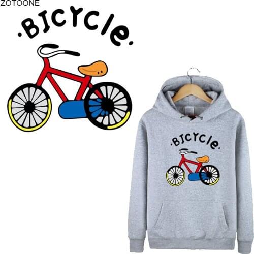 ZOTOONE Stickers for Clothing Bicycle Iron on Transfer Patches Applique Clothes Printed Diy Patch Application Thermo Stickers G