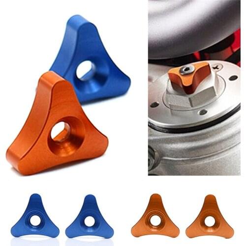 2 Pcs Front Shock Absorber Soft And Hard Fork Knob Adjuster Bolt Fit For SX EXC 250 350 450