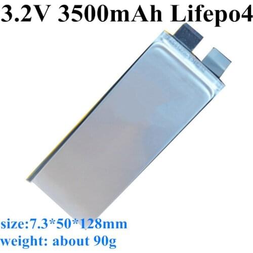 3.2v 3500mAh lithium battery lithium iron phosphate power inverter solar street light monitoring hernia lamp power supply