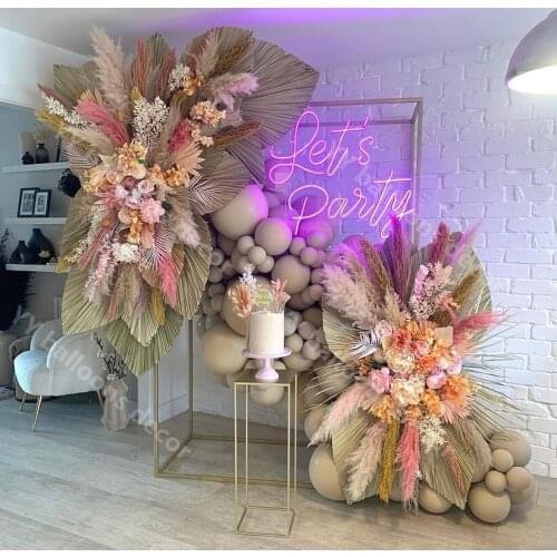 Doubled Apricot DIY Brown Balloon Arch Garland Wedding Supplies Birthday Party Gender Reveal Decoration Baby Shower Decor