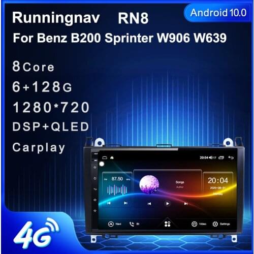 For Mercedes Benz B200 Sprinter W906 W639 AB Class W169 W245 Viano Vito Android Car Radio Multimedia Video Player Navigation GPS