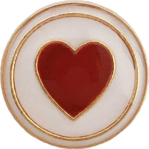 Free shipping 6pcs/lot Heart metal coat button versatile button womens dress jacket heart-shaped childrens sweater buttons