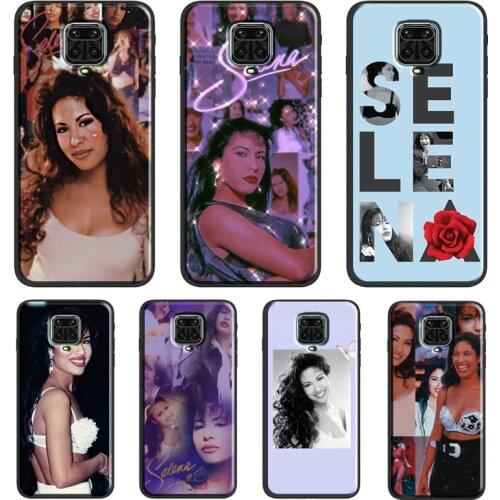 Selena Quintanilla Funda For Xiaomi Redmi Note 10 Pro Note 9 Pro Note 8 Pro 7 K40 8T 9S 9A 9C 9T Case Cover