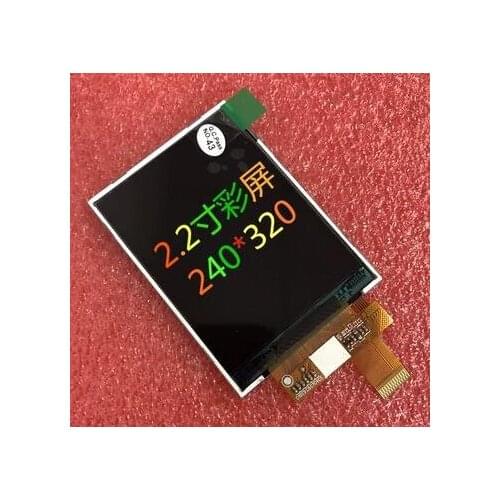 2.2 inch 25P 262K HD TFT LCD Color Screen HX8347D Drive IC MCU 9Bit Interface 240(RGB)*320