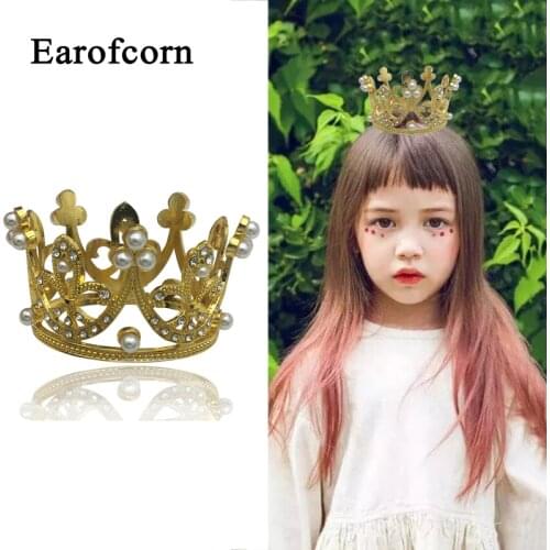 Earofcorn Crown Cake Top Hat Set Children Birthday Party Decoration