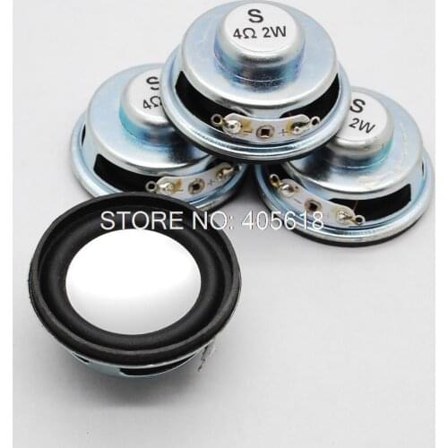 HOT SALE!! 4pcs Shell Internal Magnet Speaker 4R around Mini speakers