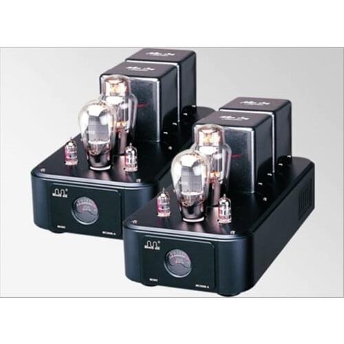 K-012 Meixing mingda MC300-C Mono Vacuum Tube Amplifier 6SN7*2 Push Full Music 300B*2 Class AB1 Power Amplifier 25W*1 110V/220V