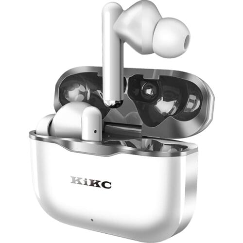 KIKC T6 TWS Bluetooth Headset Earphones Music Headphone Wireless Waterproof Noise Reduction Surround Sound Stereo