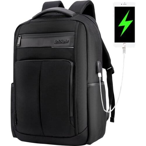 2017 New Laptop Backpack External USB Charge Backpacks Waterproof Bags for Men Women Rucksack School Bag Backpack for Teenagers