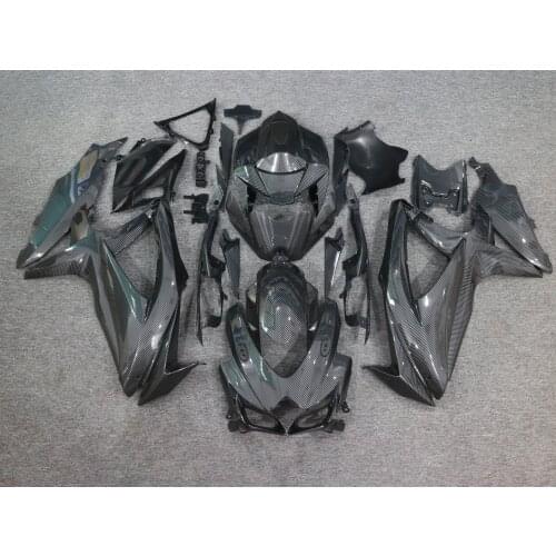 SUZUKI GSXR750 k8 2008-2009 fairing GSXR 750 k8 2008-2009 Motorcycle Fairing For ABS Injection Fairings Carbon Fiber Color