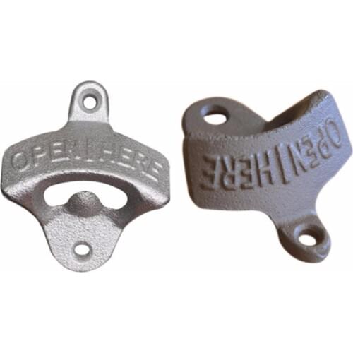 Wholesale 300pcs/lot VINTAGE CAST IRON WALL MOUNTED BEER BOTTLE OPENER ANTIQUE OLD STYLE Solid Iron Vintage Bottle Openers