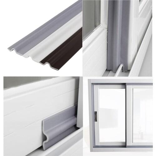 Wearable Door Window Sealing Strips Pu Foam Self Adhesive Waterproof Dustproof Sound Insulation Tools Tape