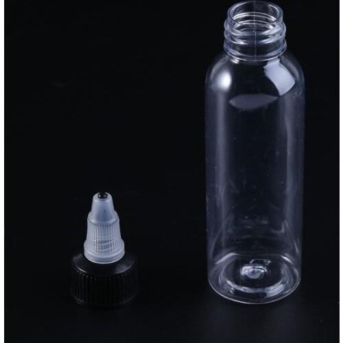 Drop Ship&Wholesale 60ml 2OZ Twist Cap Empty Plastic Tattoo Ink Pigment Bottle Supply Oct. 21
