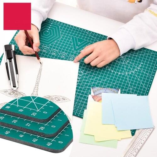 Cutting Pad Board A2 Green Model Pad Mouse Pad Specifications High Density Pvc Material Strength Self-healing Cutting Pad Board