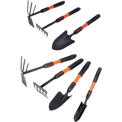 Garden Tool Set Stainless Steel Heavy Duty Gardening Gifts Kits Trowel Transplant Trowel & Hand Rake