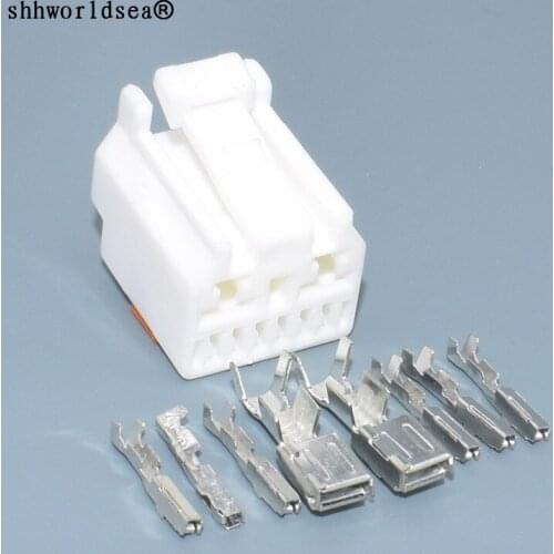 Shhworldsea 6098-2103 car cable Terminal plug connectors jacket auto Plug socket 8 pin female Connector automotive plug